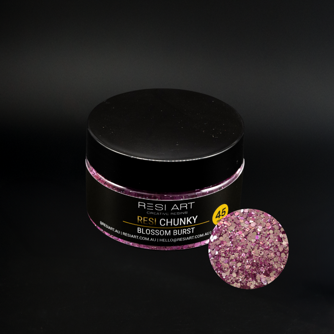 Resi Chunky Glitter 45g -Blossom Burst - Resi Art