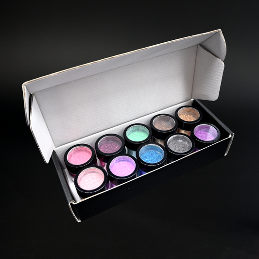 Resi Fine Glitter Colour Wave 5g 10 pk - Resi Art