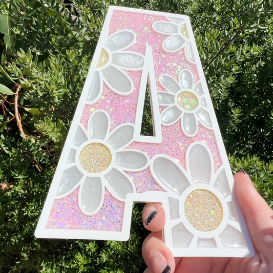 Floral Alphabet Large - Resi Art