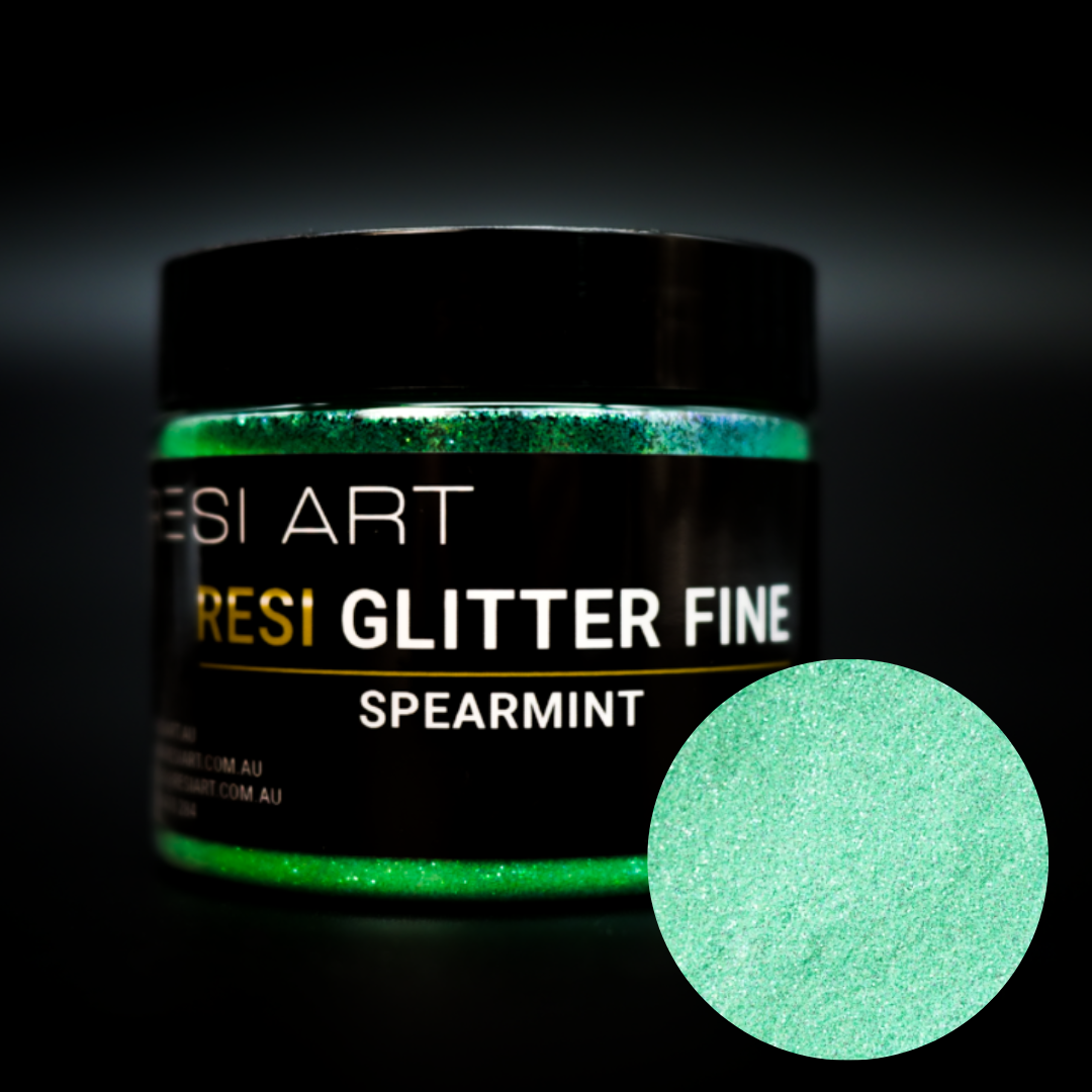 Resi Glitter Fine - Spearmint - Resi Art
