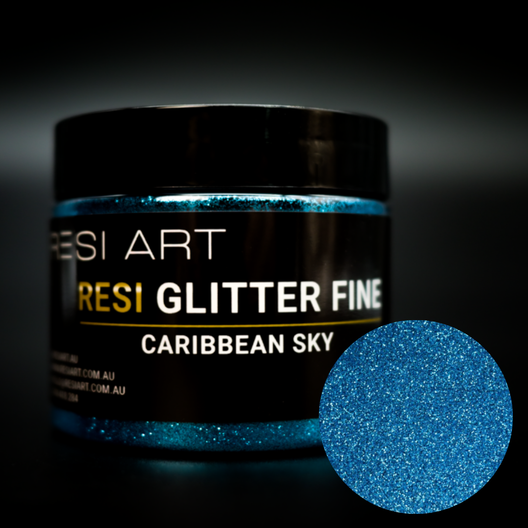 Resi Glitter Fine - Caribbean Sky - Resi Art