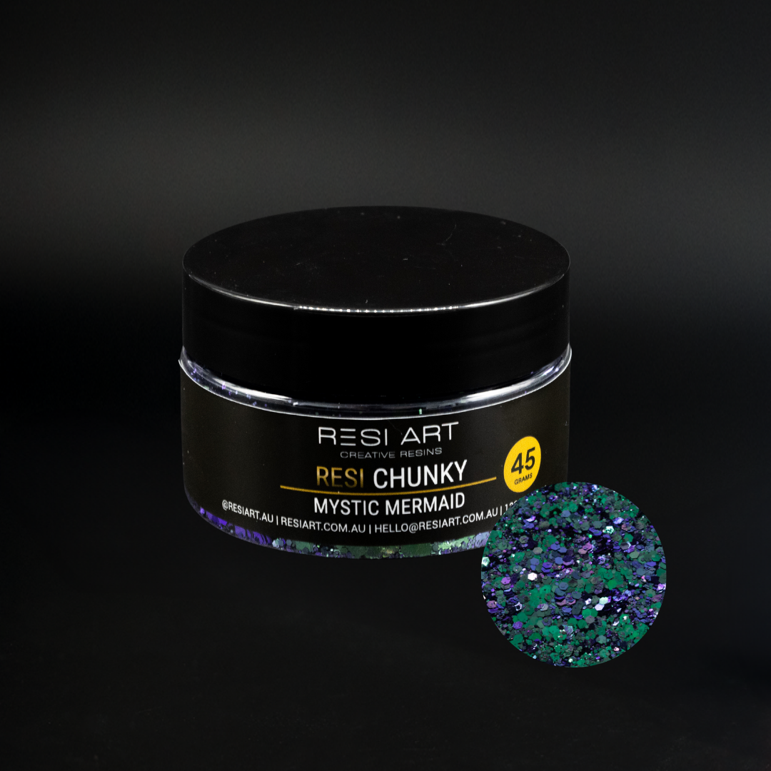 Resi Chunky Glitter 45g -Mystic Mermaid - Resi Art