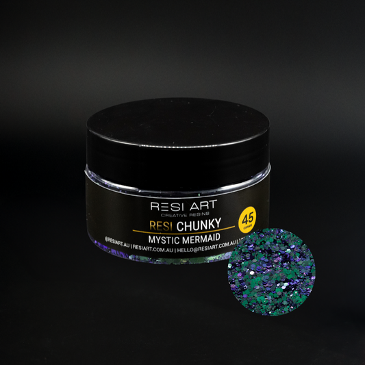 Resi Chunky Glitter 45g -Mystic Mermaid - Resi Art