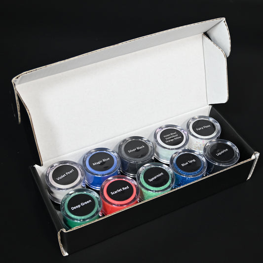 Resi Glitter & Pigment Pot 5g 10pk - Resi Art