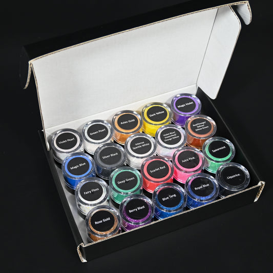 Resi Glitter & Pigment Pot 5g 20pk - Resi Art
