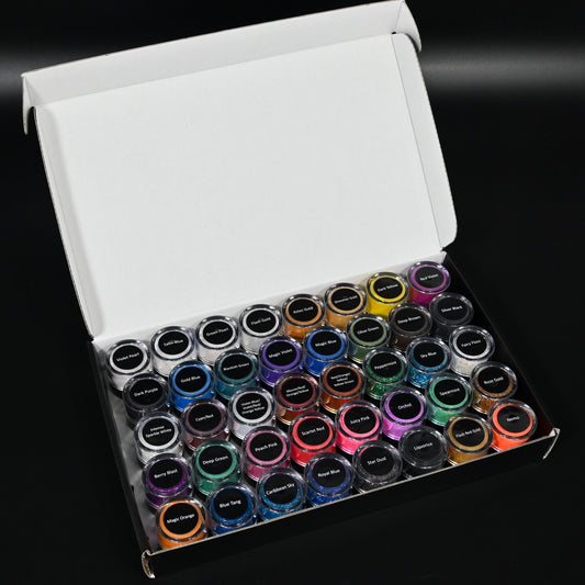 Resi Glitter & Pigment Pot 5g 40pk - Resi Art