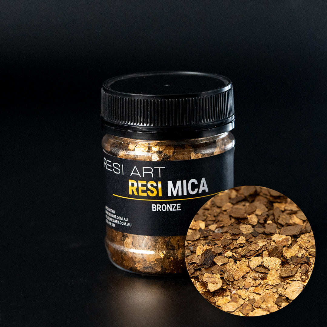 Resi Mica Flake 30g - Bronze