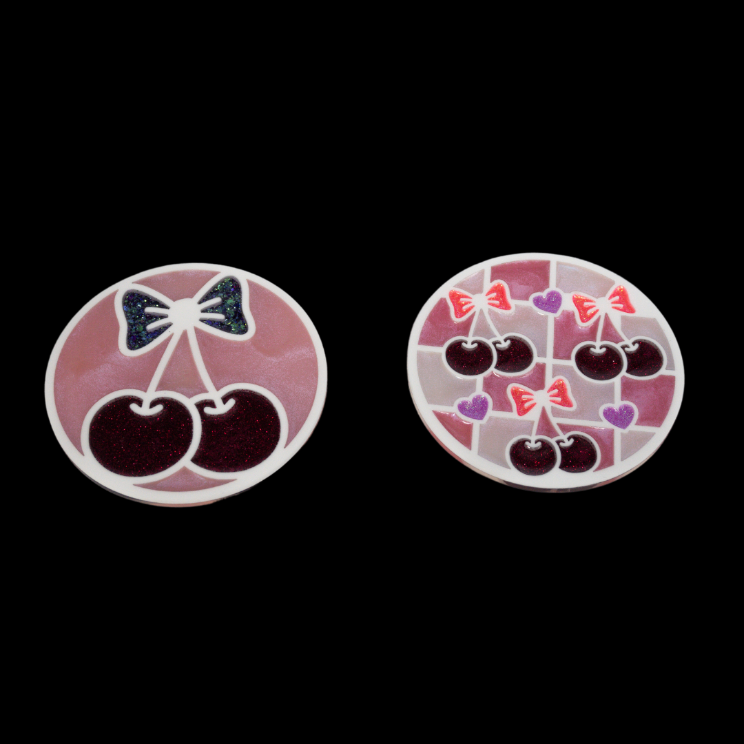 Cherry Coaster Template - Resi Art