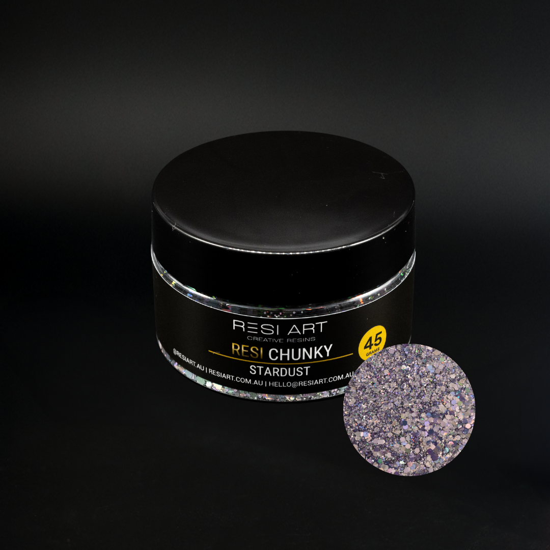 Resi Chunky Glitter 45g -Star Dust - Resi Art