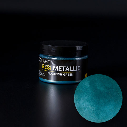 Resi Metallic - Blackish Green - Resi Art