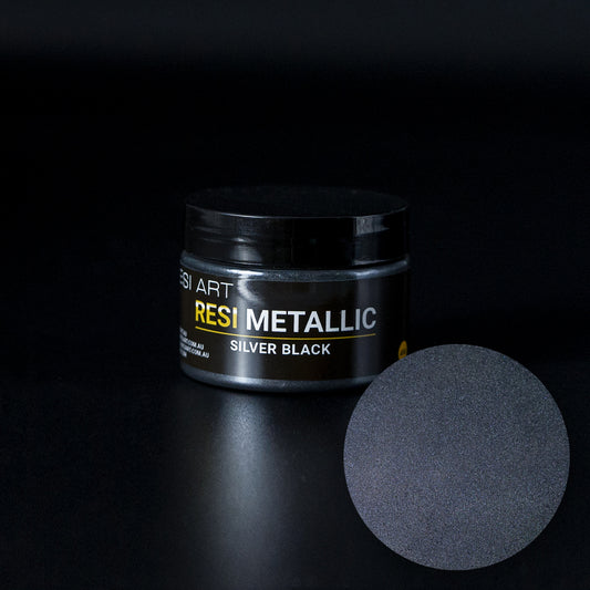 Resi Metallic - Silver Black - Resi Art