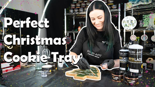 Christmas Tree Resin Tray: A Festive DIY