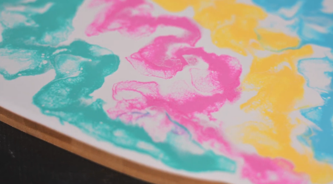 Easter Bunny Serving Board: A Resin Lace Tutorial