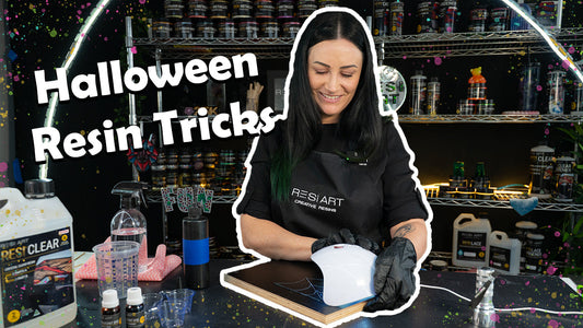 DIY Resin Spiderwebs With UV Resin 🕸️