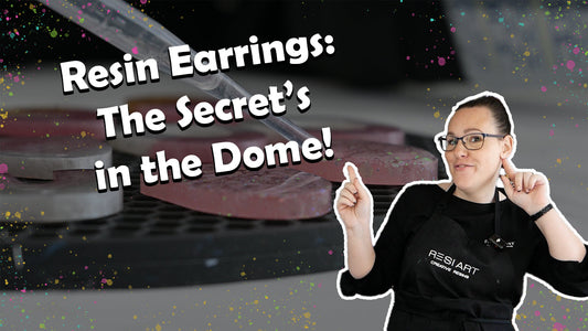 Flawless Resin Earrings: Cast and Dome Like a Pro