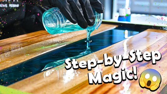 We Made a Resin River Board That Looks Unreal! 😱 Step-by-Step Tutorial