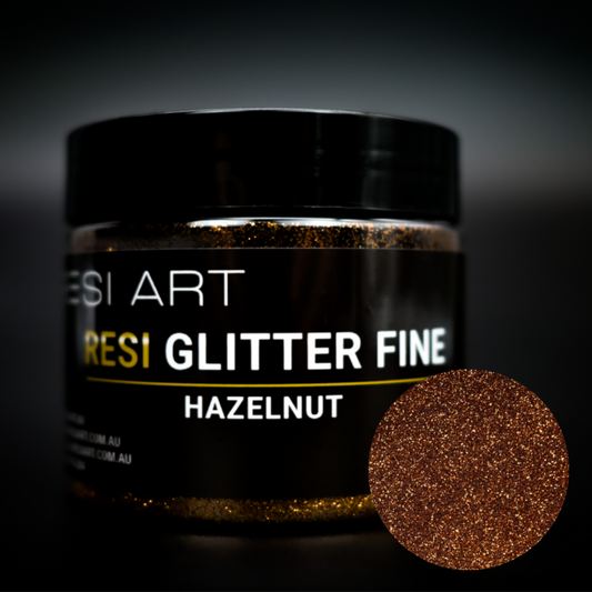 Resi Glitter Fine - Hazelnut