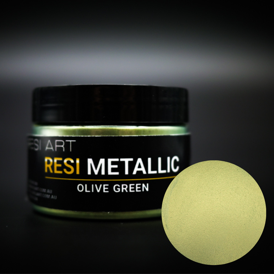 Resi Metallic - Olive Green