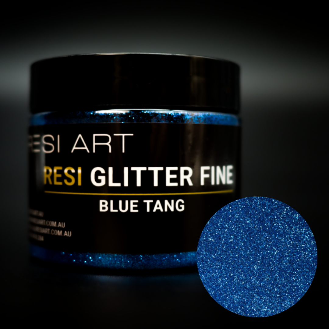 Resi Glitter Fine 100g - Blue Tang