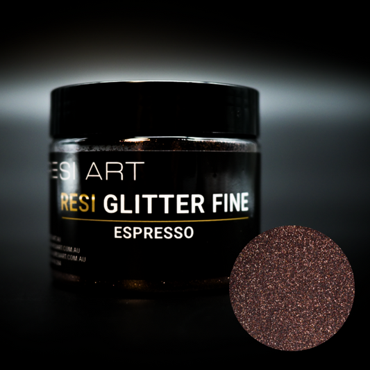 Resi Glitter Fine - Espresso