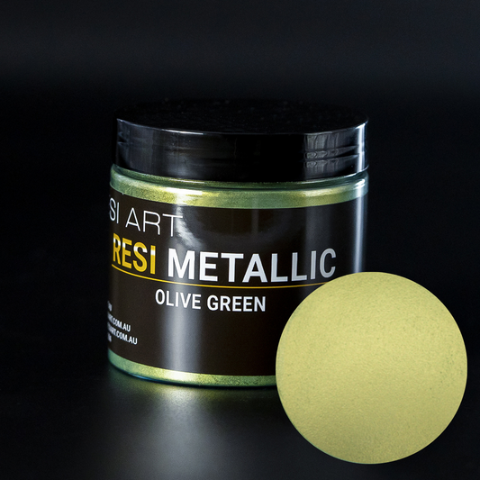 Resi Metallic - Olive Green
