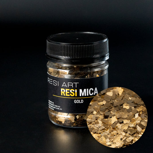 Resi Mica Flake 30g - Gold