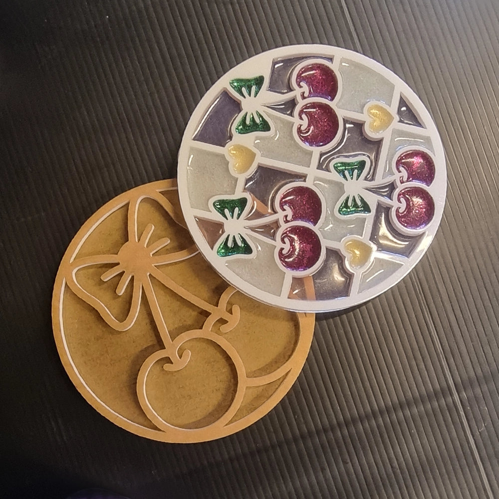 Resi Template Coasters Daisy 2 Pack - Resi Art