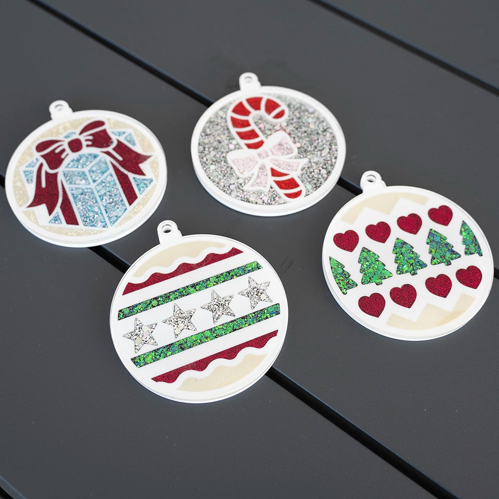 Resi Template Holiday Ornaments  4 Pack - Resi Art