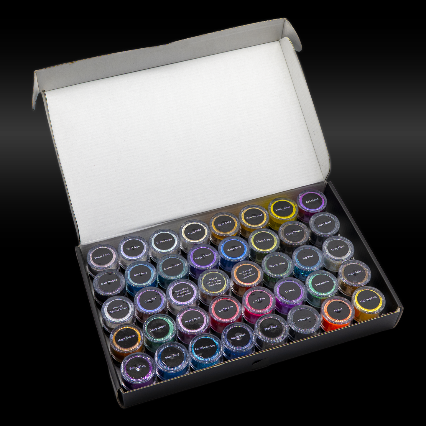 Resi Glitter & Pigment Pot 5g 40pk - Resi Art
