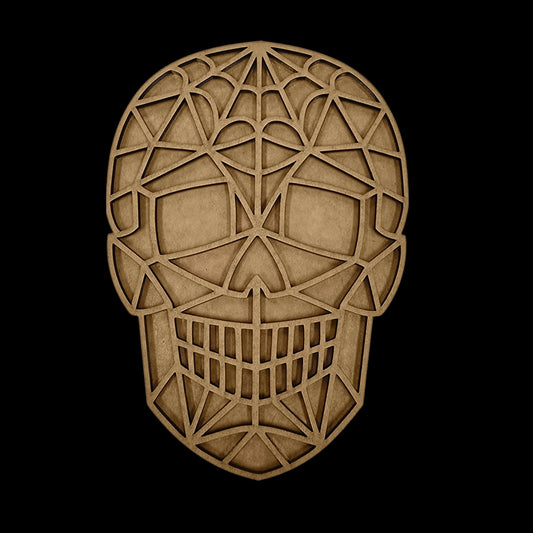 Resi Template Geo Skull