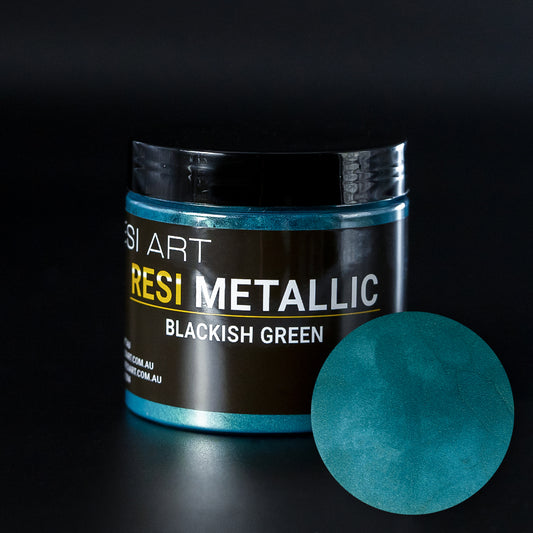 Resi Metallic - Blackish Green - Resi Art