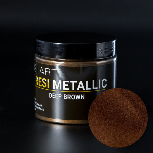 Resi Metallic - Deep Brown - Resi Art