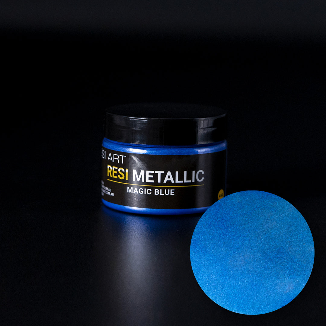 Resi Metallic - Magic Blue - Resi Art