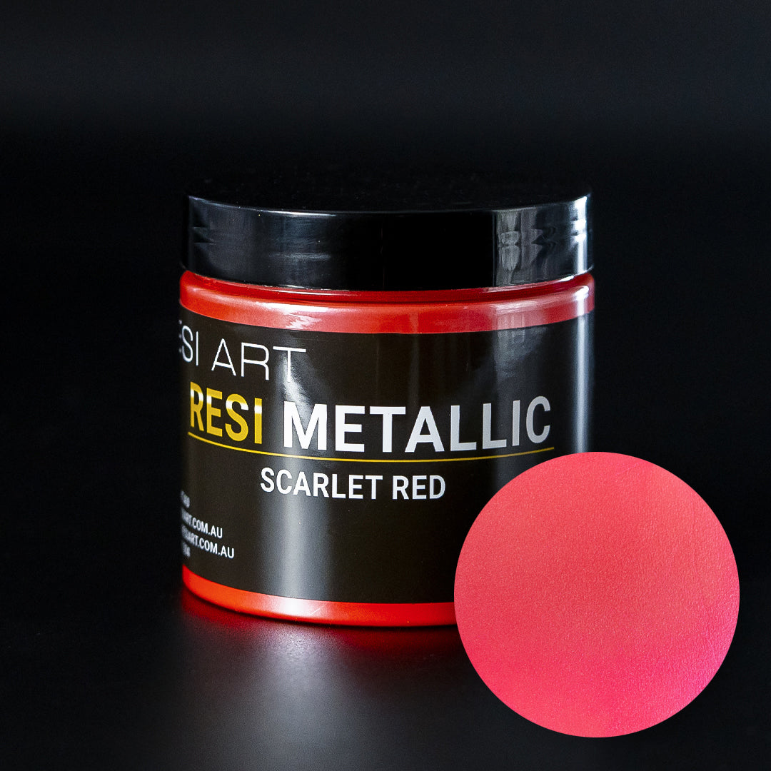 Resi Metallic - Scarlet Red - Resi Art