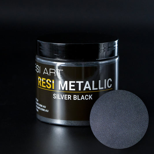 Resi Metallic - Silver Black - Resi Art
