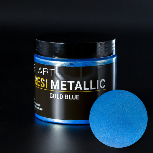 Resi Metallic - Gold Blue - Resi Art